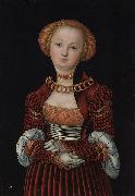 Lucas Cranach Portrait of a Woman oil painting artist